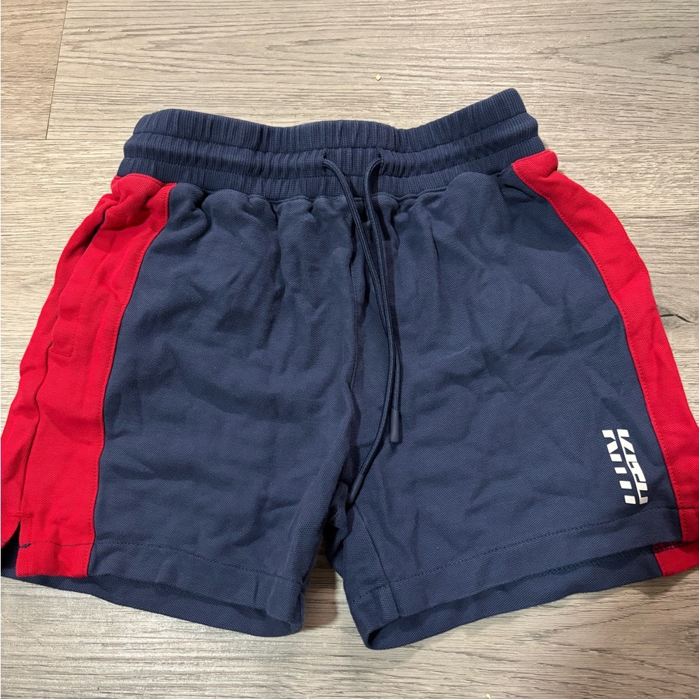 Kith Navy and Red Shorts Size Small